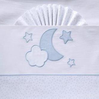 Juego Sábans Maxicuna  Luna Azul 70X140
